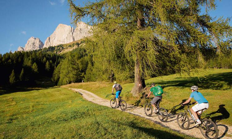 Mountainbike tour in den Dolomites