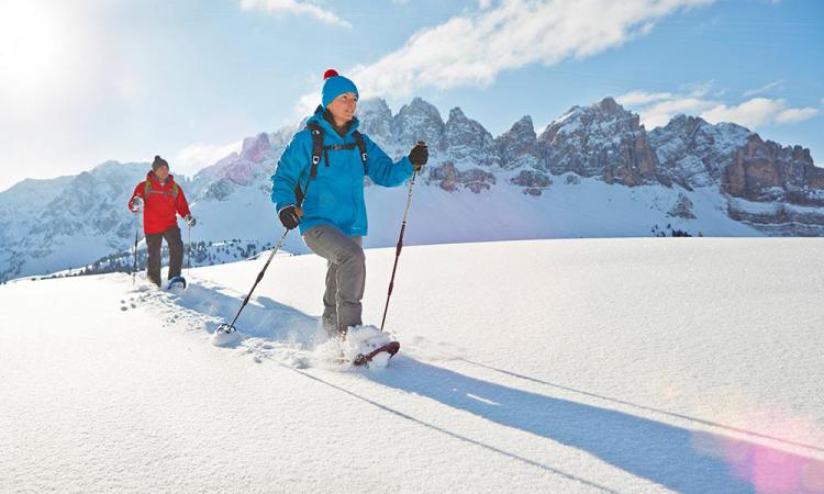 Winter hiking in the Eggental Val d’Ega