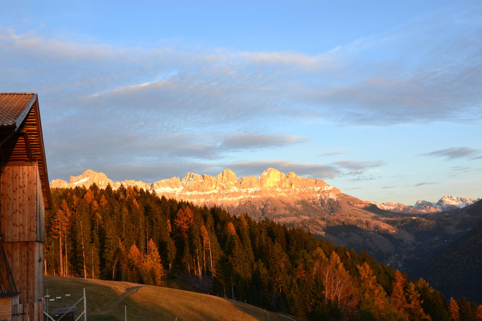 Autunno sul maso Samer 